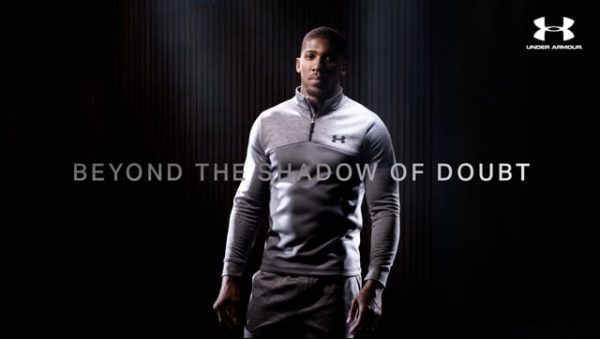 Anthony Joshua under armour athletic brand