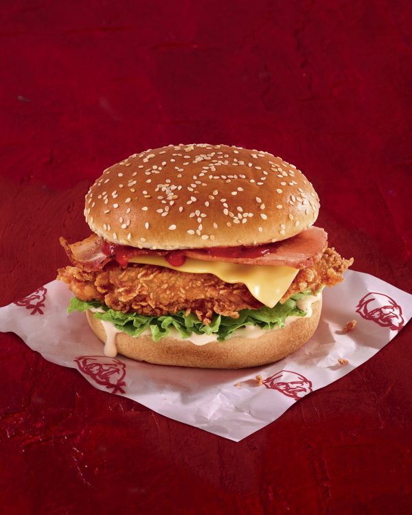 kfc fast food burger campaign