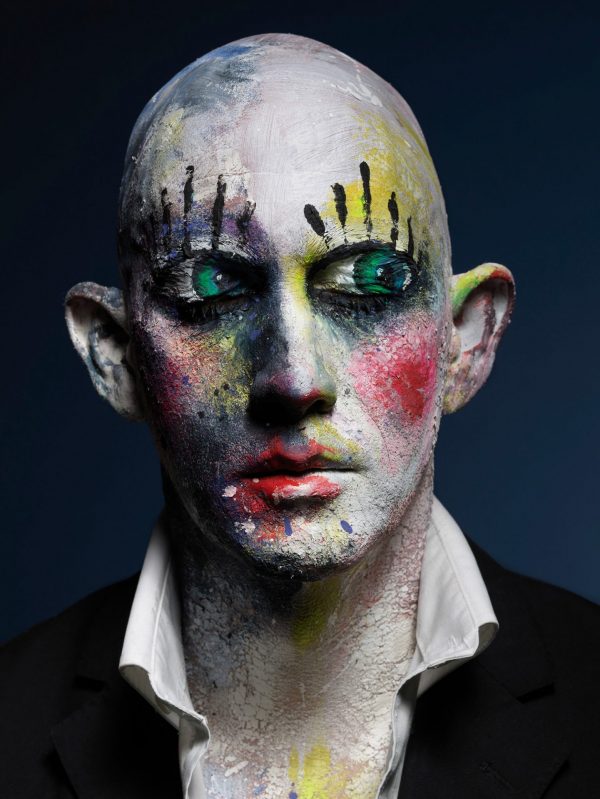 perou clown makeup face photography