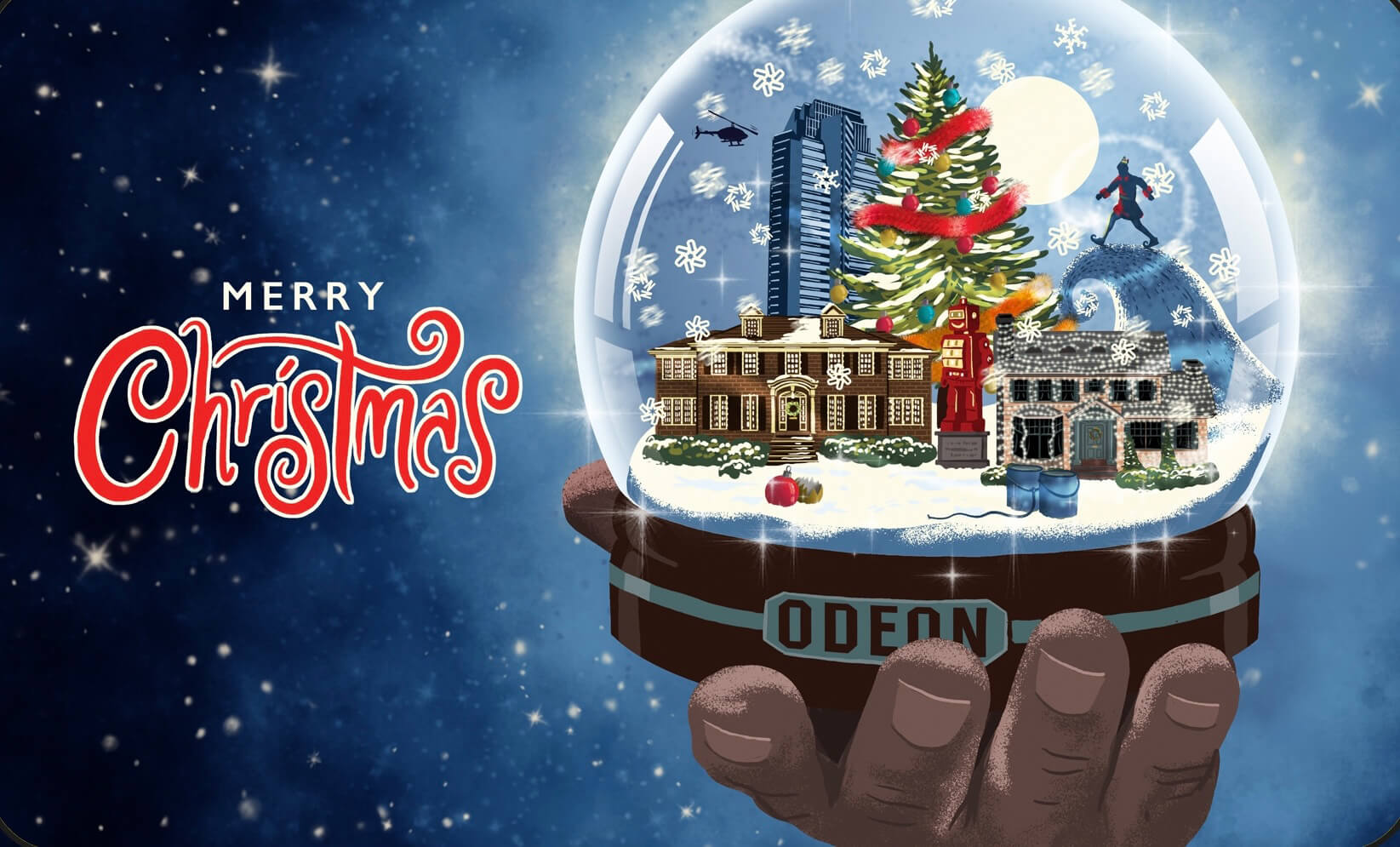 Odeon Christmas Gift Cards by Raid71 JSR Agency